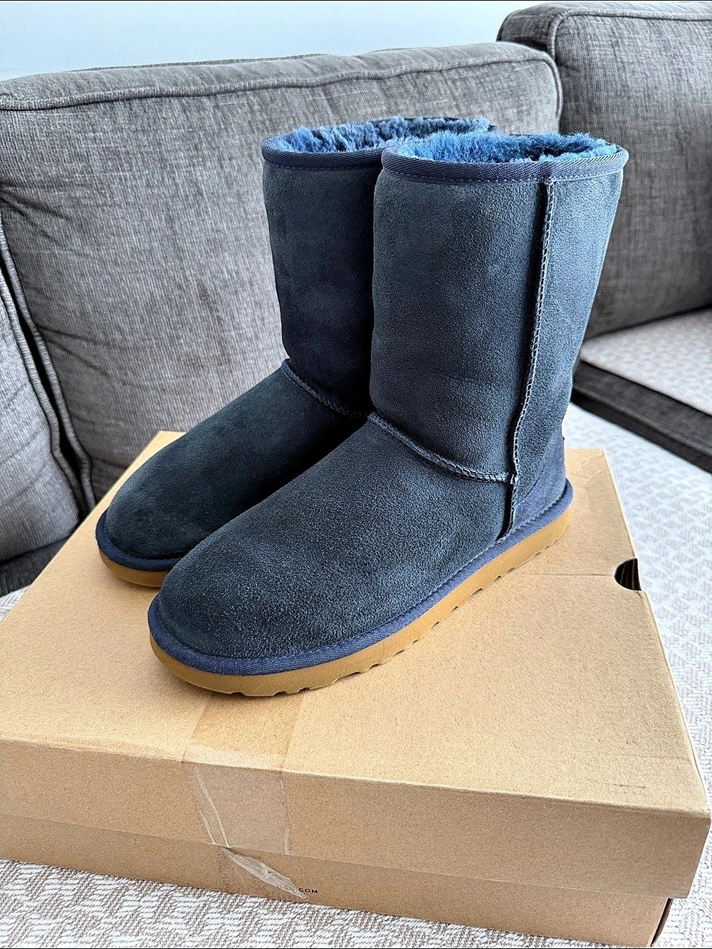 UGG Classic Short II Boots in Blue